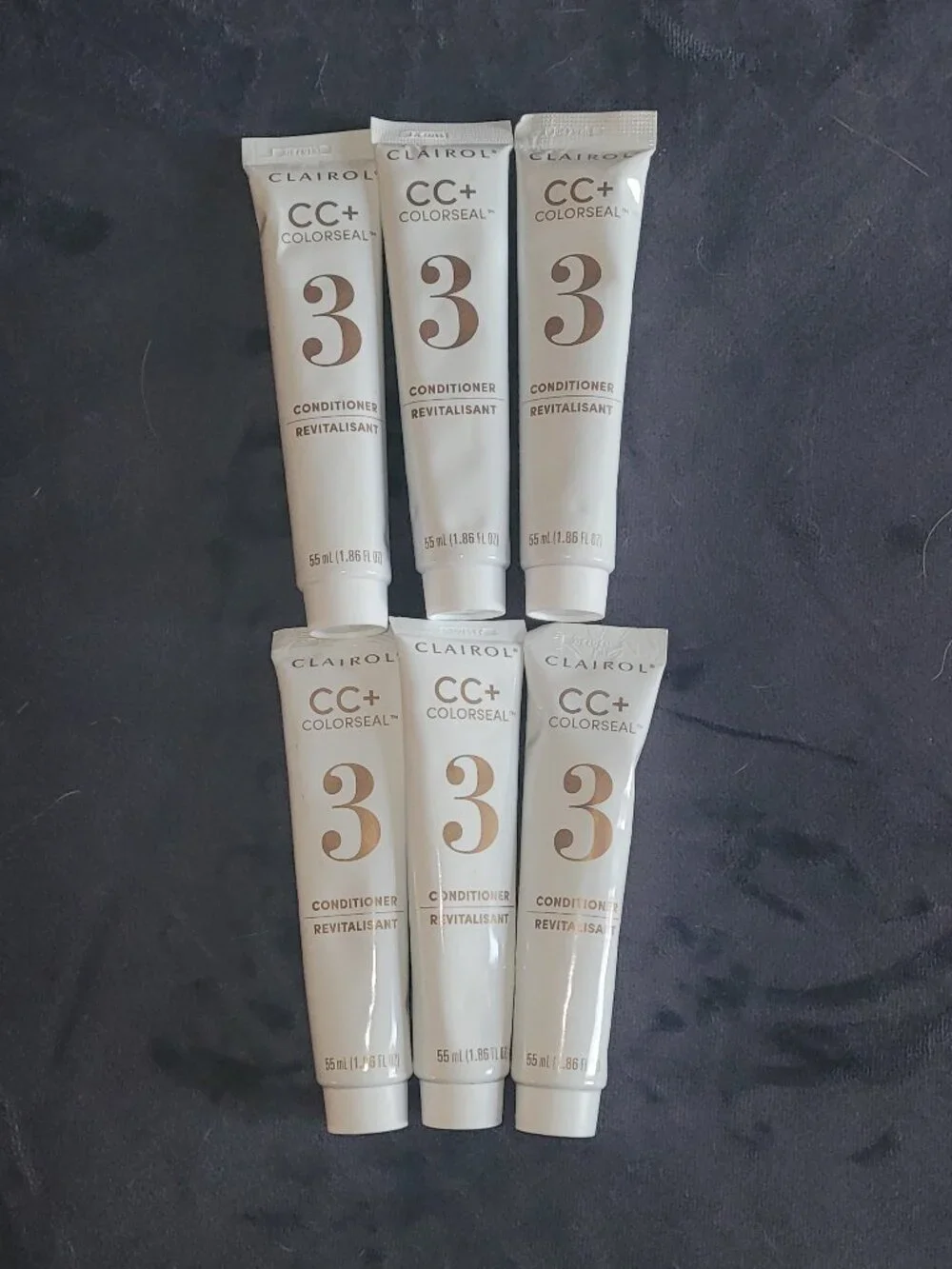 Clairol CC + Colorseal 3 Conditioner Revitalisant 1.86 oz Lot of 6-NEW